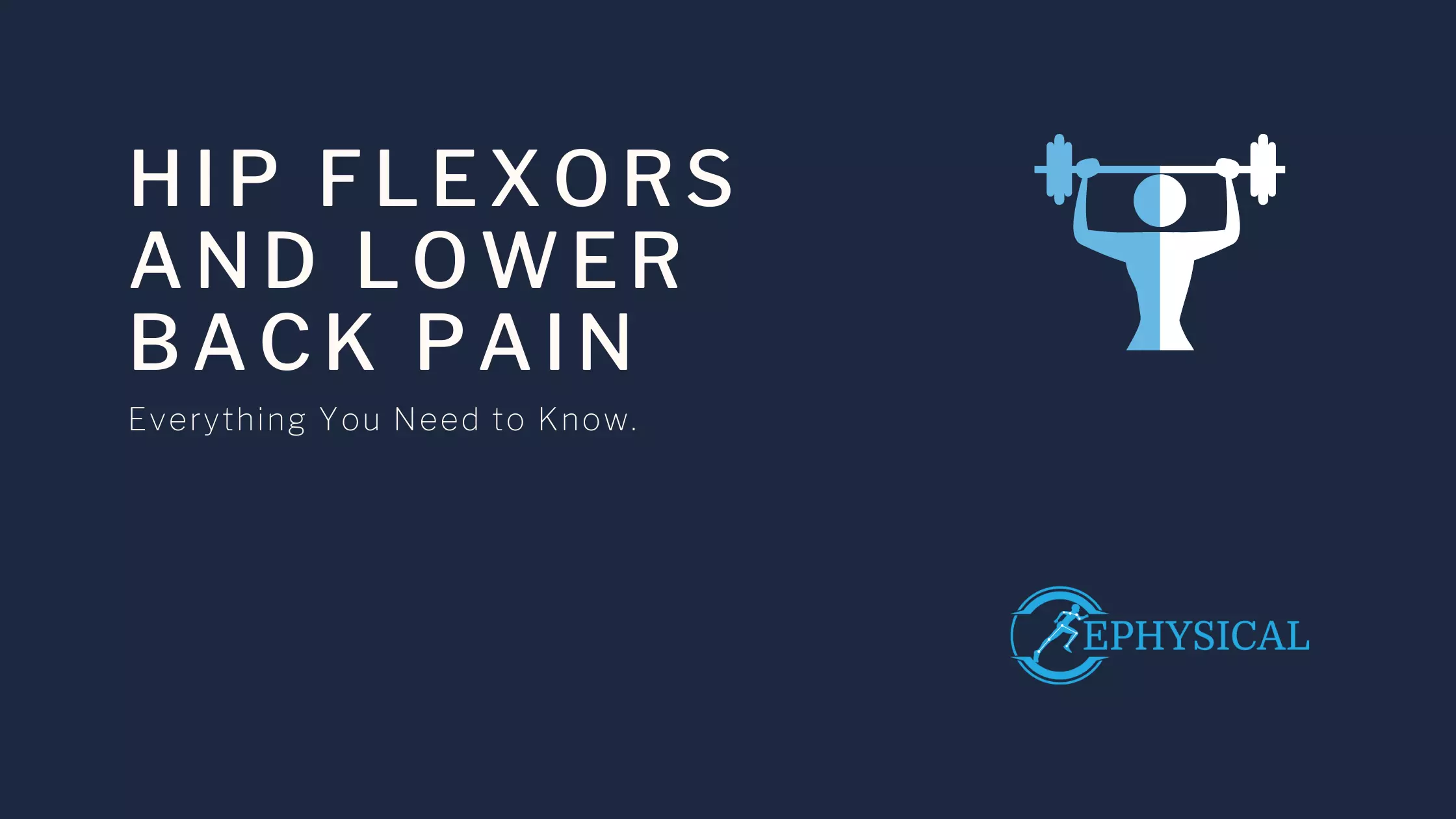 hip flexors and lower back pain