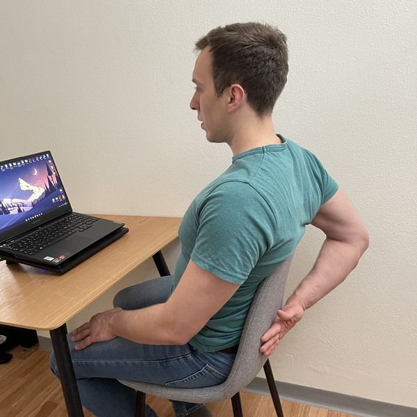 Stretching exercises for zoom meetings - scapula rotation