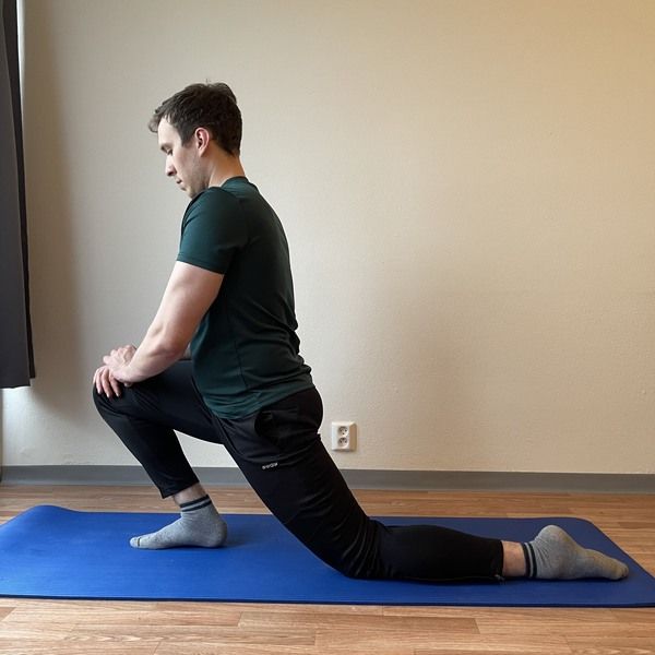 pnf stretching for hip flexors iliopsoas and quadriceps