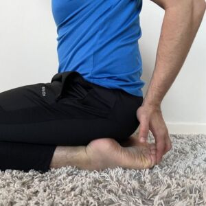 Sit on Heel Hold-Relax PNF Technique passive stretch