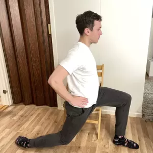 seated sartorius stretch