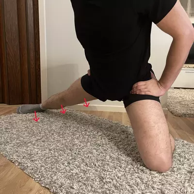 pnf stretching for hip flexibility - hip adductors contract