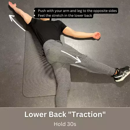 lower back traction gamers