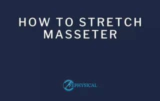 masseter stretch