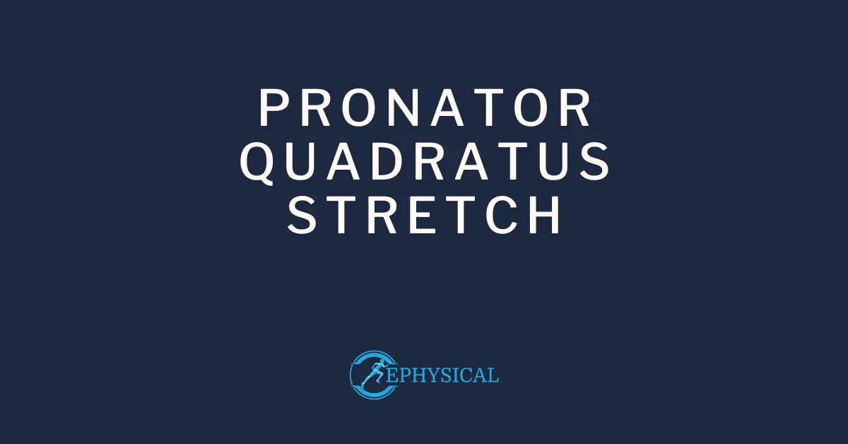 pronator quadratus stretch