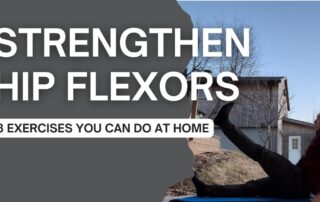 how to strengthen hip flexors at home